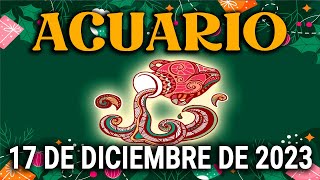 ✨𝐀𝐥𝐠𝐨 𝐡𝐞𝐫𝐦𝐨𝐬𝐨 𝐲 𝐦𝐮𝐲 𝐞𝐬𝐩𝐞𝐜𝐢𝐚𝐥💌 Horóscopo de hoy Acuario ♒ 17 de Diciembre de 2023|Tarot