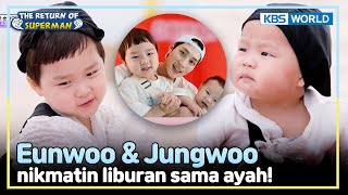 [IND/ENG] Eunwoo & Jungwoo enjoy Jeju Island to the fullest! | The Return of Superman | KBS WORLD TV