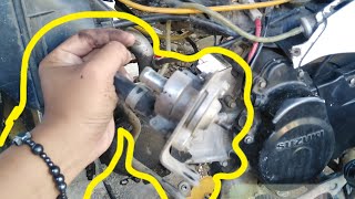 Pag tanggal ng ASV (AIR SUCTION VALVE) ng SMASH 115 | TUTORIAL |