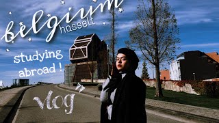 study abroad diaries Ep.1 | first day in Hasselt University 📚