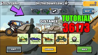 👉💪 36173 Tutorial (On The Down Low) - Hill Climb Racing 2