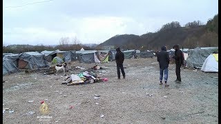 Migranti ne žele da napuste kamp Trnovi