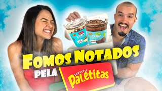 PROVANDO OS SORVETES QUE A PALETITAS NOS MANDOU 🤩🍧