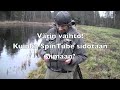 kirjolohen kalastusta heittoperholla koskikalastus spintube kirjolohi merikarvianjoki