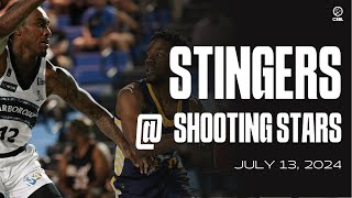 Edmonton Stingers at Scarborough Shooting Stars | Game Highlights | July 13, 2024