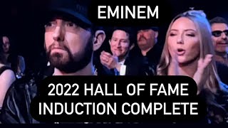 Eminem 2022 Rock and Roll Hall of Fame Induction Ceremony Complete | All Songs and Speeches