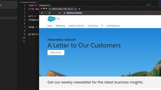 First Web Scrapping to Get Page Title using Python and BeautifulSoup