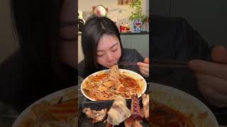 MUKBANG SPICY NOODLES