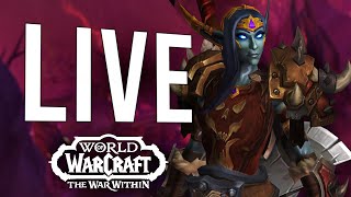 PATCH 11.1 PTR TODAY! CLASS REVAMPS AND M+ DUNGEON TESTING! - WoW: The War Within (Livestream)