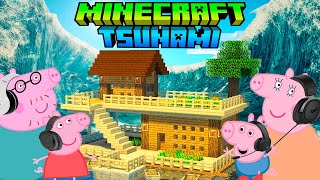 Minecraft Peppa Pig Vs Tsunami