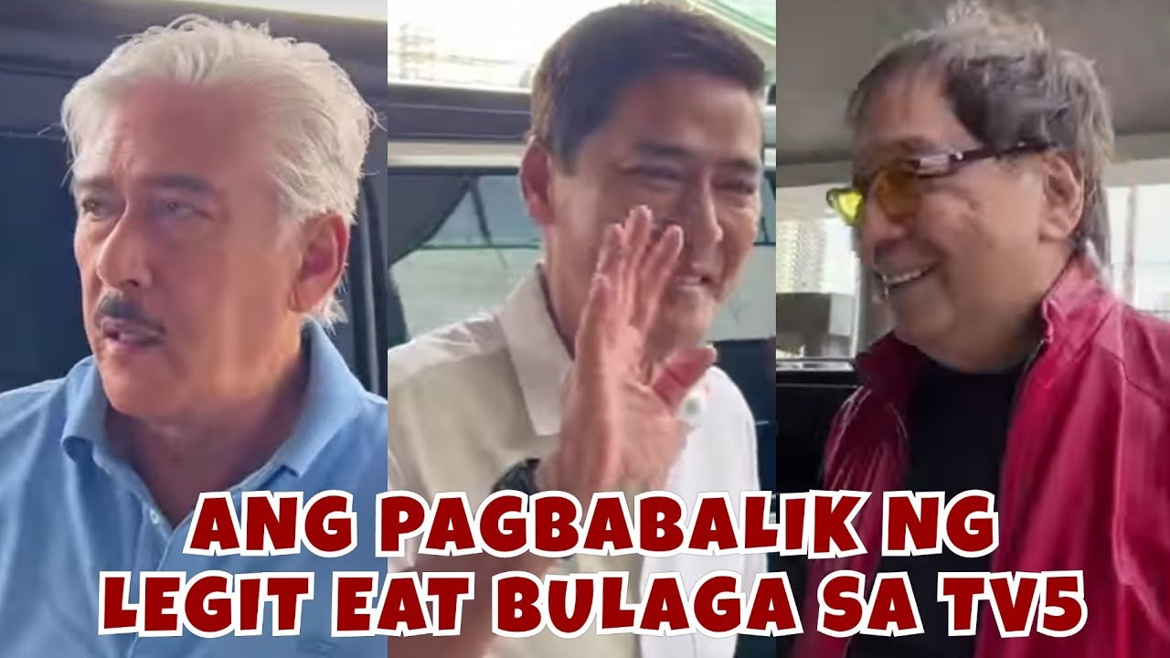 Ang Pagbabalik Ng Legit Eat Bulaga Dabarkads Tito, Vic And Joey LIVE Sa ...