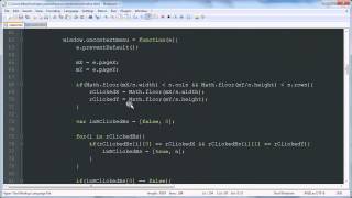 Flagging - Minesweeper JavaScript & Canvas Game Development Tutorial 11