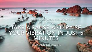 Raise Your Vibration In 5 Minutes | GUIDED MEDITATION