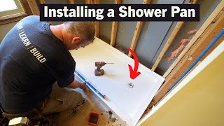 Installing a Shower Pan Base | Tub to Shower