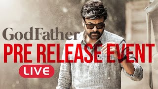 God Father Movie Pre Release Event LIVE | Chiranjeevi | Salman Khan | Nayanthara | Manastars