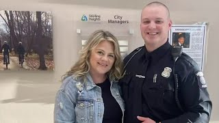 Community rallies behind Sterling Heights police officer fighting cancer