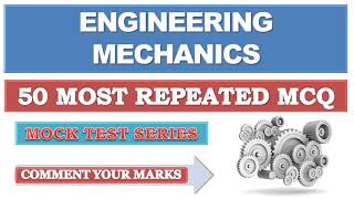 Engineering Mechanics MCQ | Civil Engineering MCQ | Overseer | Tracer | KWA | SSC JE | Civil PSC