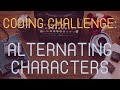 HackerRank: Alternating Characters (JavaScript)