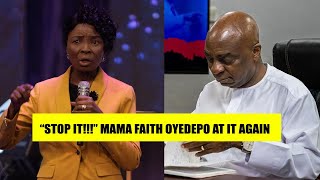 STOP IT NOW! BISHOP DAVID OYEDEPO'S WIFE - PASTOR FAITH BRINGS MOTHERLY COUNSEL TO YOUTHS AT AYAC