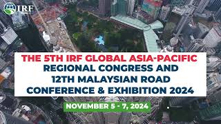 5th IRF Asia-Pacific Congress: Building a Sustainable Future