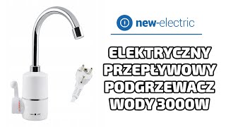 Ciepła woda na działce? Wypróbuj elektryczny przepływowy podgrzewacz wody!