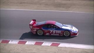 IMSA GTO Nissan 300ZX VG30DETT twin turbo sound | 2018 Monterey Reunion