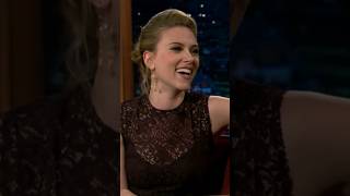 Scarlett Johansson: Black Widow can Multitask 🤹🏼‍♀️ #shorts #comedy #craigferguson