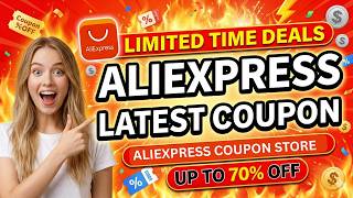 AliExpress Latest Coupon Codes & Deals 2026 π₯ Up to 70% OFF Today!