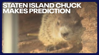 Staten Island Chuck makes Groundhog Day prediction