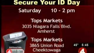 Free document shredding events in WNY