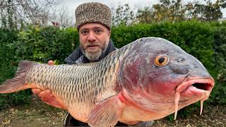 Recipe For The GIANT Fish Baked with Nuts Inside! A Luscious Dish