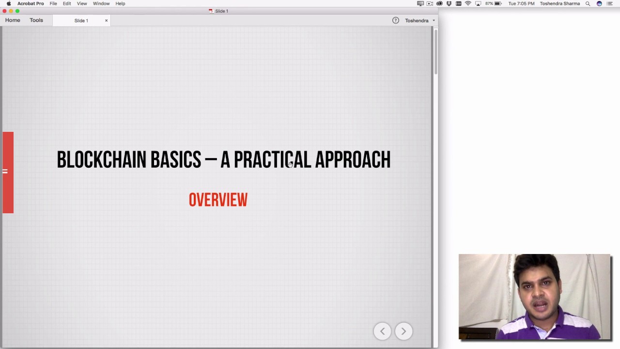 Lecture 1: Overview Blockchain Basics: A Practical Approach By ...