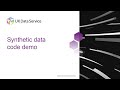 Synthetic data code demo