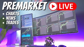 PREMARKET LIVE STREAM - Tech Continues To Run The Show... Top Watches Today!