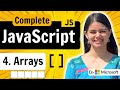 Lecture 4: Arrays | JavaScript Full Course
