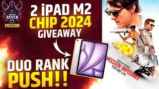 GOD OF RAVEN IPAD AIR M2  MISSION | DUO RANK PUSH #GODOFRAVEN #GOR #BGMI #BGMILIVETAMIL #BGMIMISSION