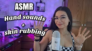 ASMR HAND SOUNDS + SKIN RUBBING!🖐🏼😴 | + MOUTH SOUNDS!🤪 | ASMR en español para dormir | Pandasmr