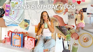 BIRTHDAY VLOG ⭐️🎂| turning 22, bday party party, shopping, presents