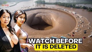 They DRAINED Lake Water Into a Small Hole – What Happens Next Will STUN You! Scientists Are Baffled!