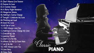 The Most Beautiful Classical Piano Pieces - Soft Romantic Music For Relax, Study, Work and Sleeping