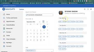 Make & Cancel Appointments in Navigate