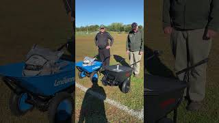 ChoreWarrior VS Superhandy  (ELECTRIC WHEELBARROW BATTLE) #shorts #electric #wheelbarrow #fall