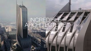 INCREDIBLE ARCHITECTURE: Lotus Tower Concept in Egypt | Design #shorts