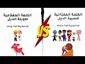 أنواع الكلمات المفتاحية types of keywords