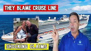 FAMILY OF MAN WHO JUMPED FROM CRUISE SHIP BLAMES THE CRUISE LINES PREDITORY PRCTICES ON SHIPS