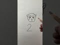 how to draw a monkey with pencil