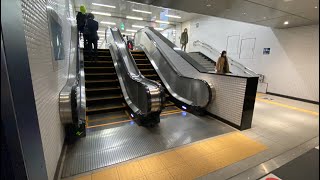 豊洲駅 エスカレーター