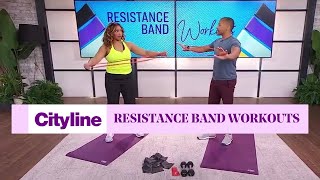 Resistance band workouts you can do from anywhere