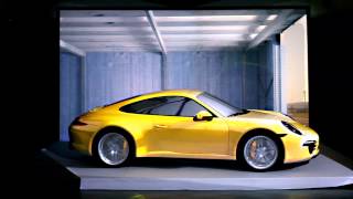 New Porsche Carrera 4S Projection Mapping