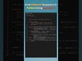 How to find Fibonacci Sequence in Python using Recursion | Python tutorial for beginners | #python